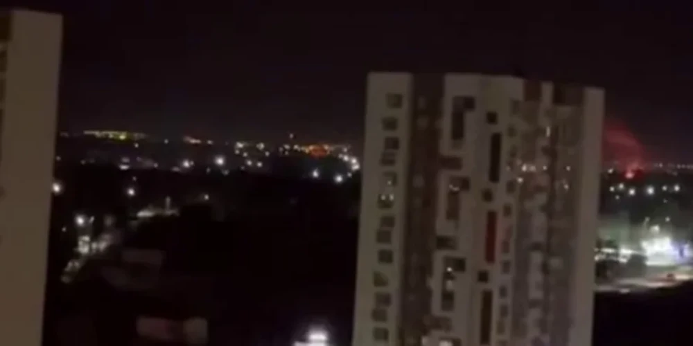 Атака БпЛА на РФ (скриншот відео Exilenova+)