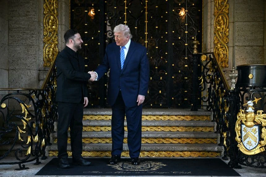 Володимир Зеленський та Дональд Трамп