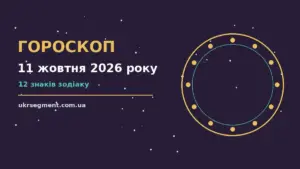 Гороскоп на 11 жовтня 2026 року: поради для кожного знака про шанси та застереження