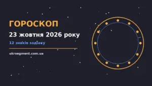 Гороскоп на 23 жовтня 2026 року: поради для кожного знака про шанси та застереження