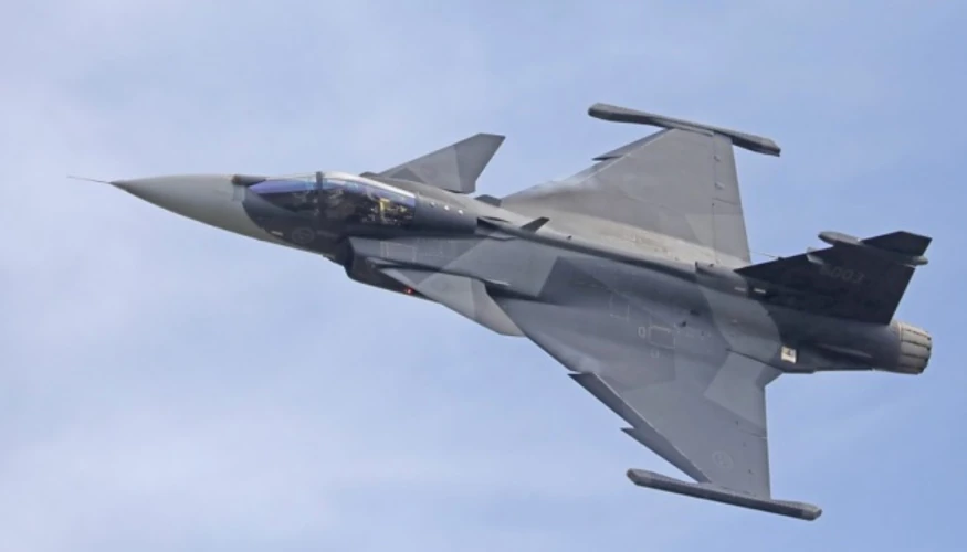 Багатоцільовий винищувач Saab JAS 39 Gripen ВПС Швеції